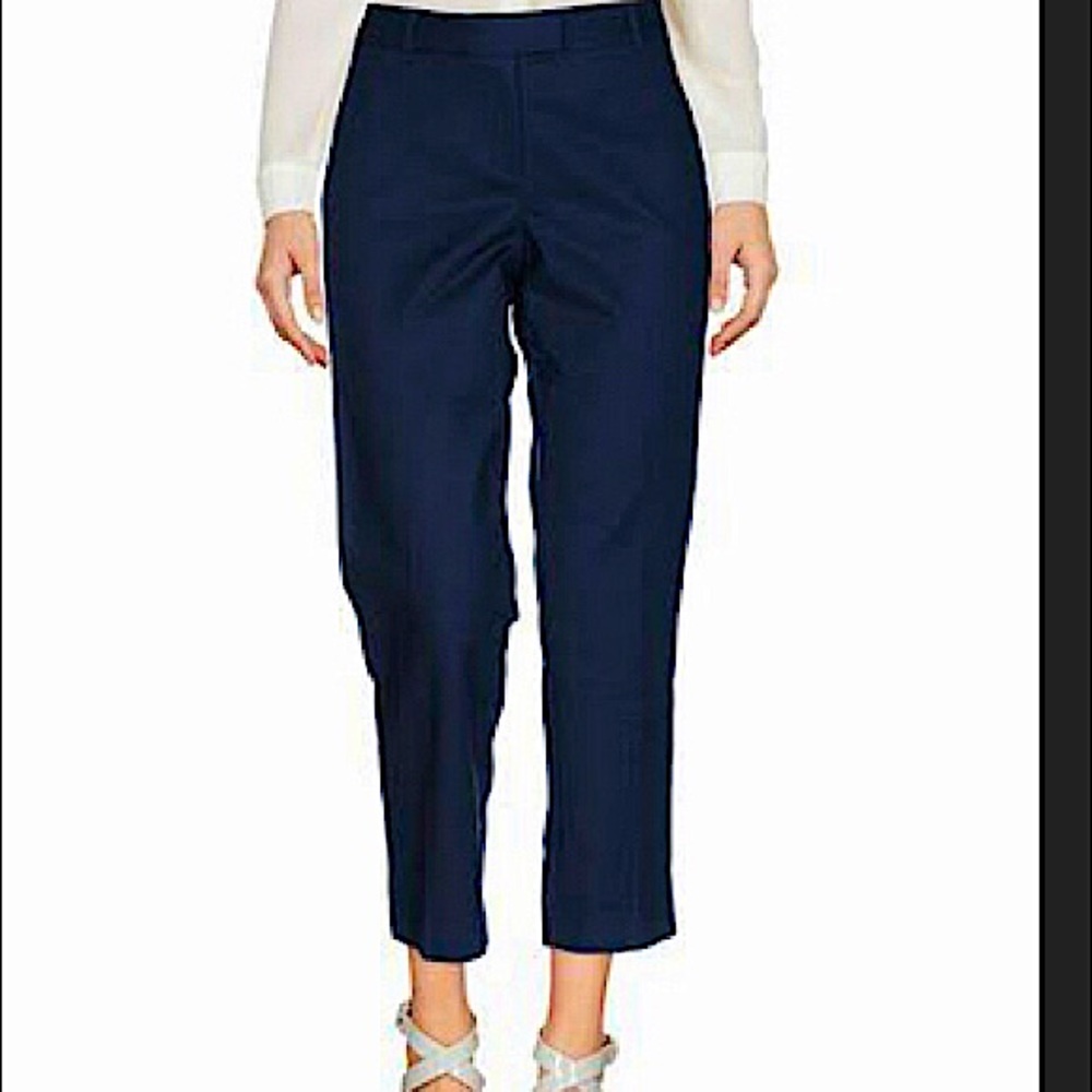 Navy Blue Faded Glory Cropped Pants